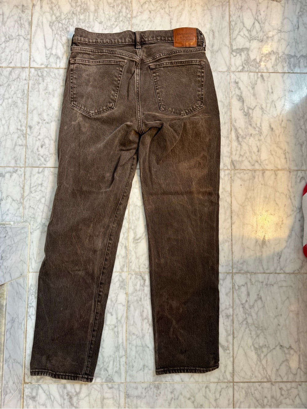 Abercrombie & Fitch Dark Brown Jeans - Picture 3 of 3